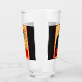 Die Schwarze Katze, Le Chat Noir, Art Glas (Links)