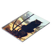 Die schwarze Katze Notizblock (Linke Seite)