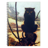 Die schwarze Katze Notizblock (Vorderseite)