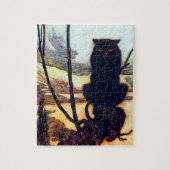 Die schwarze Katze Puzzle (Vertikal)