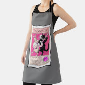 Die schwarze Katze Schürze (InSitu)