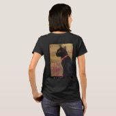 Die schwarze Katze T-Shirt (Schwarz voll)