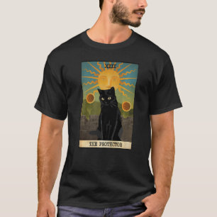 Die schwarze Katzenkatze des Protector-Tarots - My T-Shirt