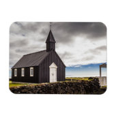 Die Schwarze Kirche Budir, Island Magnet (Horizontal)