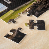 Die Schwarze Kirche Budir, Island Puzzle (Seite)