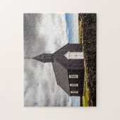 Die Schwarze Kirche Budir, Island Puzzle (Vertikal)
