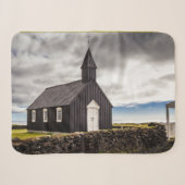 Die Schwarze Kirche Budir, Island Sherpadecke (Vorderseite (Horizontal))