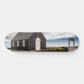 Die Schwarze Kirche Budir, Island Skateboard (Horizontal)