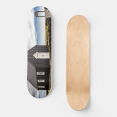 Die Schwarze Kirche Budir, Island Skateboard (Vorderseite)