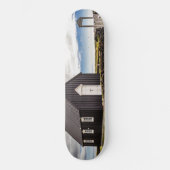 Die Schwarze Kirche Budir, Island Skateboard (Vorderseite)
