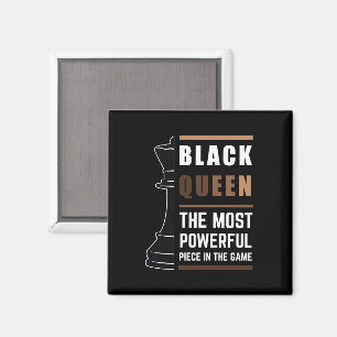 Die schwarze Königin ist das mächtigste Stück im S Magnet