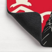 Die schwarze Krähe Mousepad (Ecke)