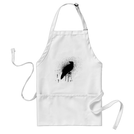Die schwarze Krähe Schürze (Vorne)