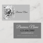 Die schwarze Kurve Visitenkarte (Vorne/Hinten)