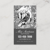 Die schwarze Kurve Visitenkarte (Rückseite)