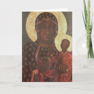 Die Schwarze Madonna von Jasna Gora Karte