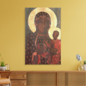 Die Schwarze Madonna von Jasna Gora Leinwanddruck (Insitu (Wohnzimmer))