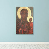 Die Schwarze Madonna von Jasna Gora Leinwanddruck (Insitu (Holzboden))