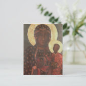 Die Schwarze Madonna von Jasna Gora Postkarte (Stehend Vorderseite)