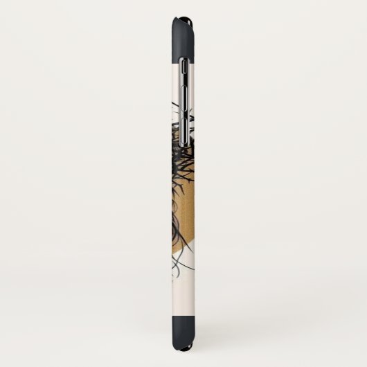 Die schwarze Nonne Case-Mate iPhone Hülle (Hinten/Links)