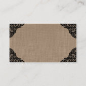 Die schwarze Piste auf der Website der Rustikalen  Begleitkarte (Rückseite)