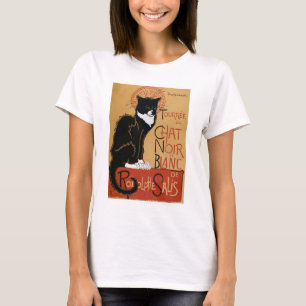 Die schwarze und weiße Katze T-Shirt