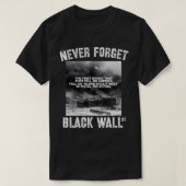 Die schwarze Wall Street vergisst nie unsere Gesch T-Shirt (Design vorne)