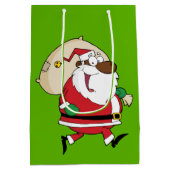 Die schwarze Weihnachtsschale Mittlere Geschenktüte (Rückseite)