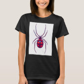 Die schwarze Witwe T-Shirt (Vorderseite)