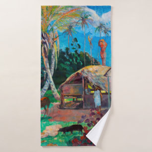Die Schwarzen, Gauguin Badehandtuch