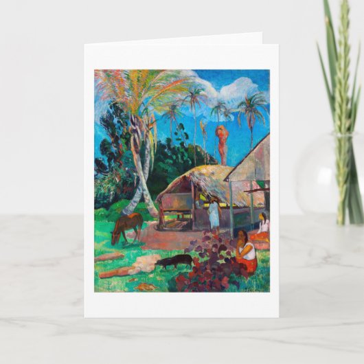 Die Schwarzen, Gauguin Karte (Vorderseite)