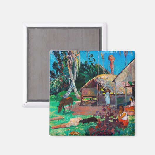 Die Schwarzen, Gauguin Magnet (Vorderseite/Rückseite)