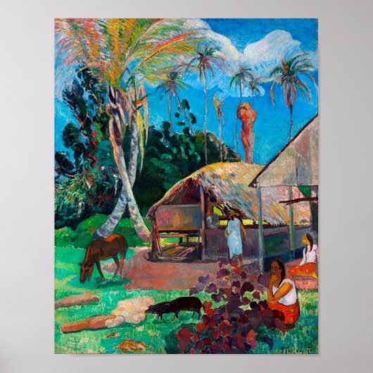 Die Schwarzen, Gauguin Poster (Vorne)