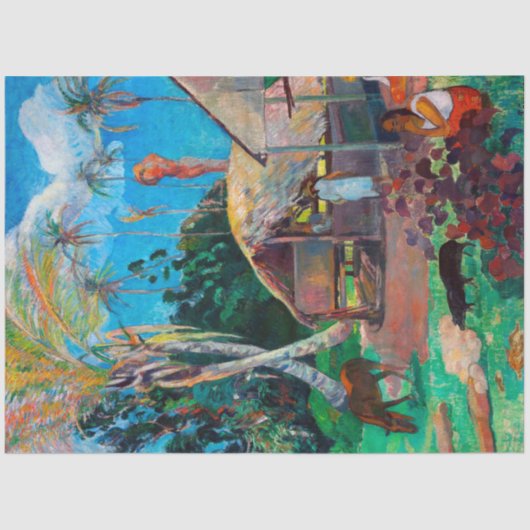 Die Schwarzen, Gauguin Seidenpapier (Vorderseite)