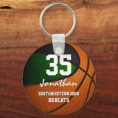 Die schwarzen grünen Kinder-Sportmannschaften sche Schlüsselanhänger (Vorderseite)