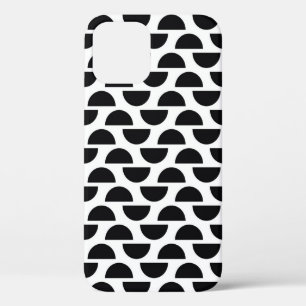 Die schwarzen Hälften des Kreises erzeugen ein ein Case-Mate iPhone Hülle