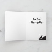 Die schwarzen Halloween-Karten Karte (Innenseite)