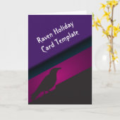 Die schwarzen Halloween-Karten Karte (Gelbe Blume)