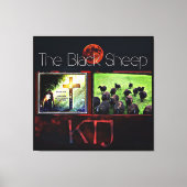 Die schwarzen Schafe Leinwanddruck (Vorderseite)