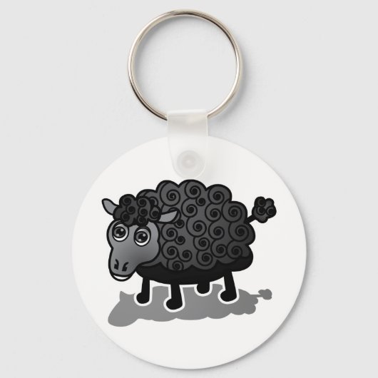 Die schwarzen Schafe Schlüsselanhänger (Vorderseite)