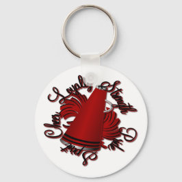 Die schwarzen und roten Qualitäten Schlüsselanhänger