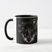 Die schwarzer Panther-Tasse Tasse (Links)