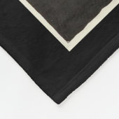 Die schwarzer Piraten-Vintage Film-Plakat-Decke Fleecedecke (Ecke)