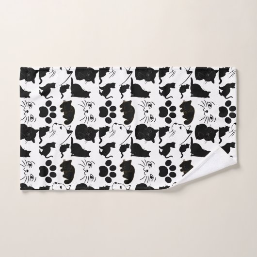 DIE SCHWARZKATZPATTER HANDTUCH (Handtuch)