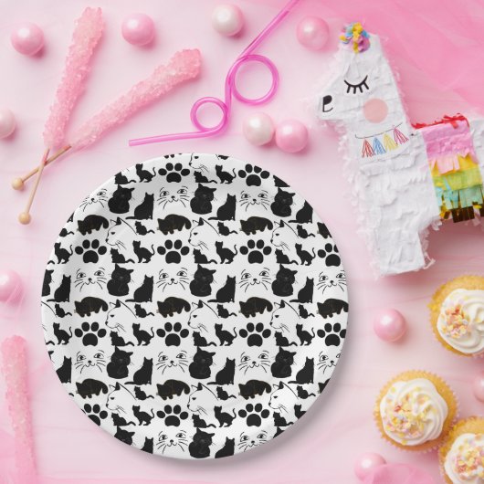 DIE SCHWARZKATZPATTER PAPPTELLER (Party)