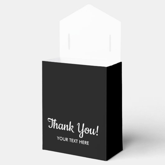 Die schwarzweiße Klaviertastatur danke Geschenkschachtel (Geöffnet)