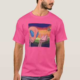 Die schwebenden Erinnerungen - Aliens und Origamie T-Shirt
