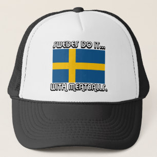 Die Schweden tun es... mit Fleischbällen Truckerkappe