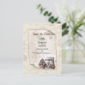 Die schwedische Kaffeehaustradition der Fika Ankündigungspostkarte (Stehend Vorderseite)