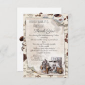 Die schwedische Kaffeehaustradition der Fika RSVP Karte (Vorne/Hinten)